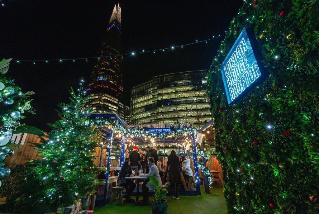 London Bridge Rooftop Menu