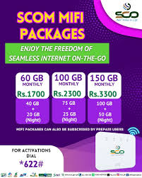 Scom Internet Packages