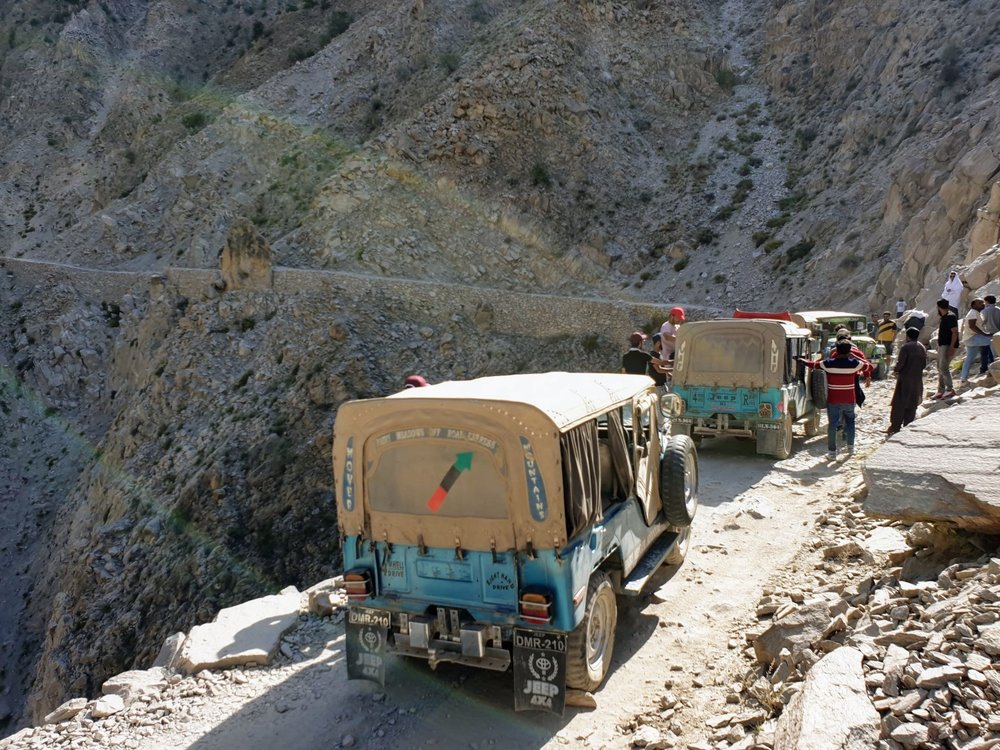 The Scenic Jeep Ride to fairy Meadows