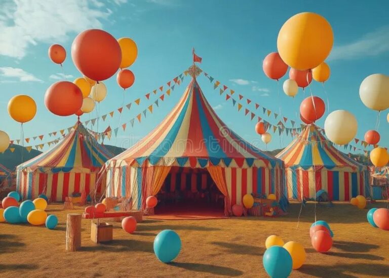 Circus Tent Creating A World of Fantasy And Fun