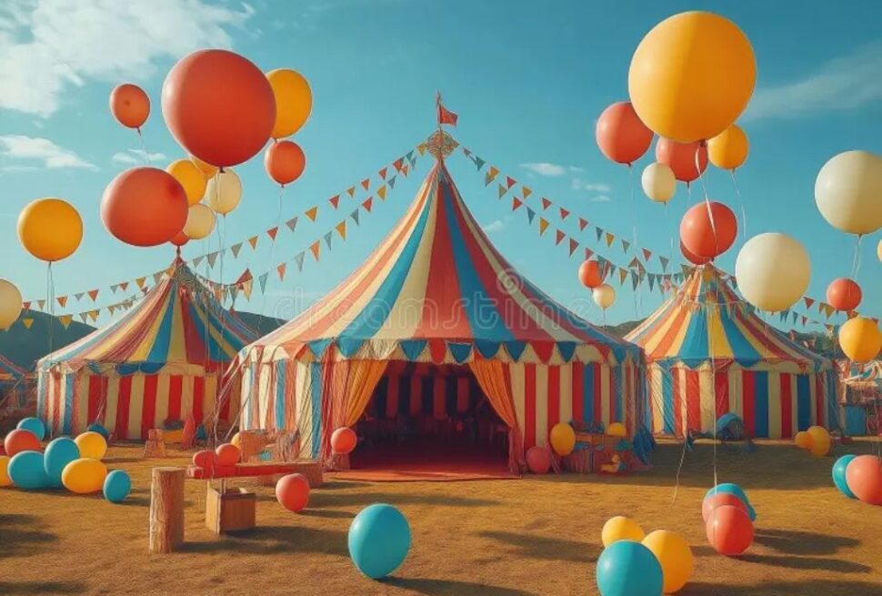 Circus Tent Creating A World of Fantasy And Fun