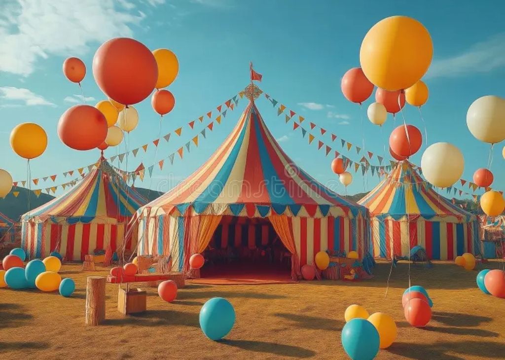 Circus Tent Creating A World of Fantasy And Fun