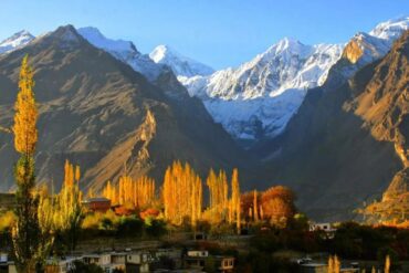 Autumn in Hunza: Golden Trees, Peaceful Skies – Witness in 2025